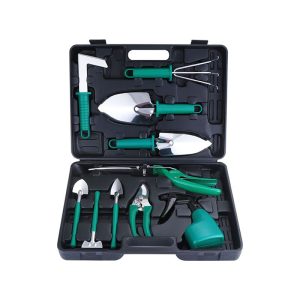 XF0902 Garden Tool Set Green 10 Piece