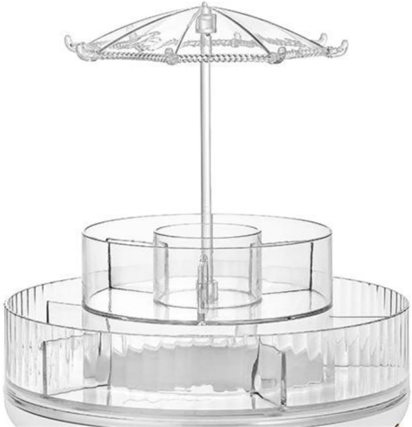 Turntable Rotating Makeup Organizer