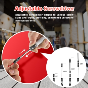 Screwdriver Toolkit 115 in 1