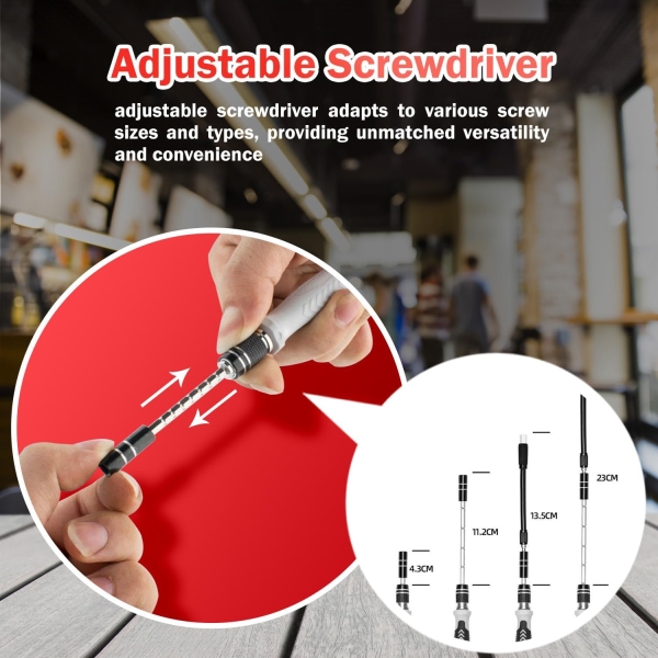 Screwdriver Toolkit 115 in 1