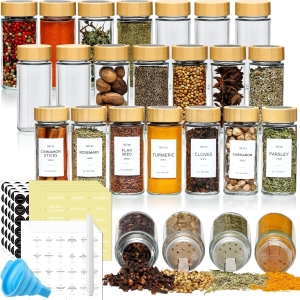 Spice Jars With Label