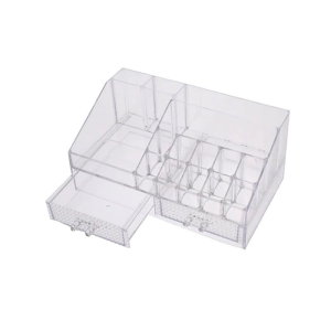 Transparent Makeup Organizer With Drawers