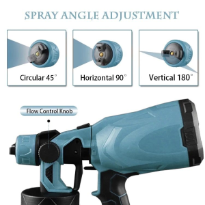 Cordless airless spray gun