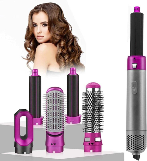 5-in-1 Curling Tong Hair Styler Set