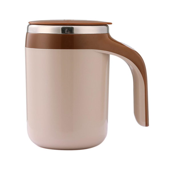Self Stirring Travel Mug - Brown