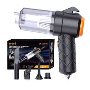 6in1 Wireless Car Vacuum Cleaner 6000Pa Cordless Handheld