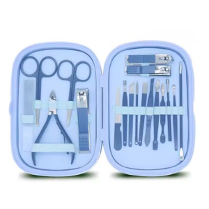 18 Pieces Professional Manicure & Pedicure Kit & Care Set