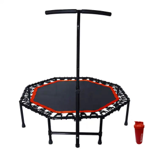 48 Inch Fitness Trampoline with Adjustable Handle