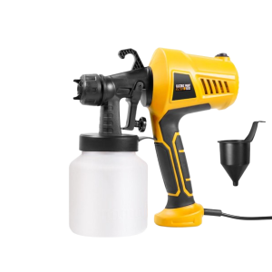 500W Flawless 800ML Electric Paint Sprayer Gun - Yellow