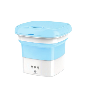 Automatic folding washing machine.