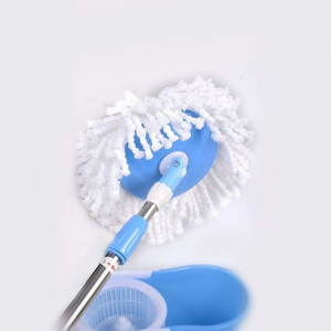 Magic Spin Mop And Plastic Bucket Set Rotating 360°
