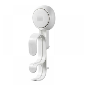 Dual Hook Bathroom Ceramic Towel Holder