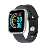 Fitness Tracker Smartwatch Black Fits most people