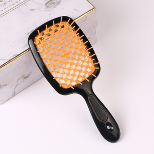 Colorful Square Grid Hollow Comb