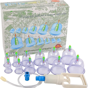 Gobesty 12 Cup Vacuum Cupping Therapy Sets