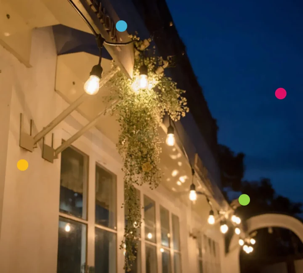 Solar Festoon Party String Lights 20MT