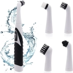 Cleaning Brush with 4 Heads Electric Toothbrush