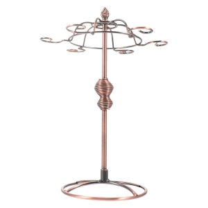 Red Wine Glass -mounted Glasses Storage Retro Style Hanging