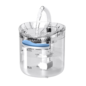 2L Transparent Cat Dog Pet Water Fountain Automatic Water Dispenser
