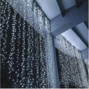 RGB LED Fairy Curtain Light With Tail Plug